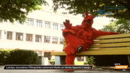 Video: Liepāju apmeklē Jaunatnes vasaras olimpiādes talismani