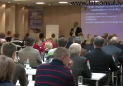Video: "LatConsul" semināri veiksmīgai uzņēmējdarbībai