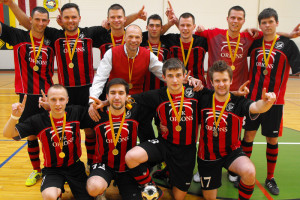 "Orions CK" - Latvijas reģionālā telpu futbola čempionāta uzvarētāja