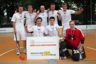 "Florbolam.lv" dramatiskā cīņā kļūst par VFL 2011 čempioniem