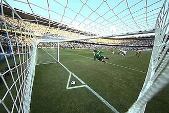 "Hawk Eye" Anglijas un Beļģijas spēlē Vemblija stadionā