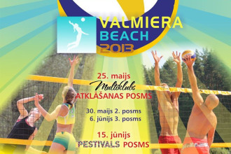 25.maijā startē „Valmiera beach” čempionāts
