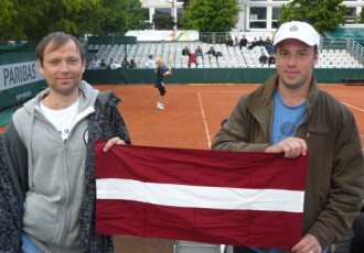 Blogs: Diena "Roland Garros" kortos kopā ar latviešu tenisa faniem