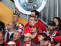 Tomēr astoņu uzvaru rekordam sezonas sākumā pietrūka vien dažas minūtes, kad kāju tam priekšā aizlika Paolo Gerero no "Hamburger SV". "Mainz" piedzīvoja pirmo zaudējumu - 0:1.