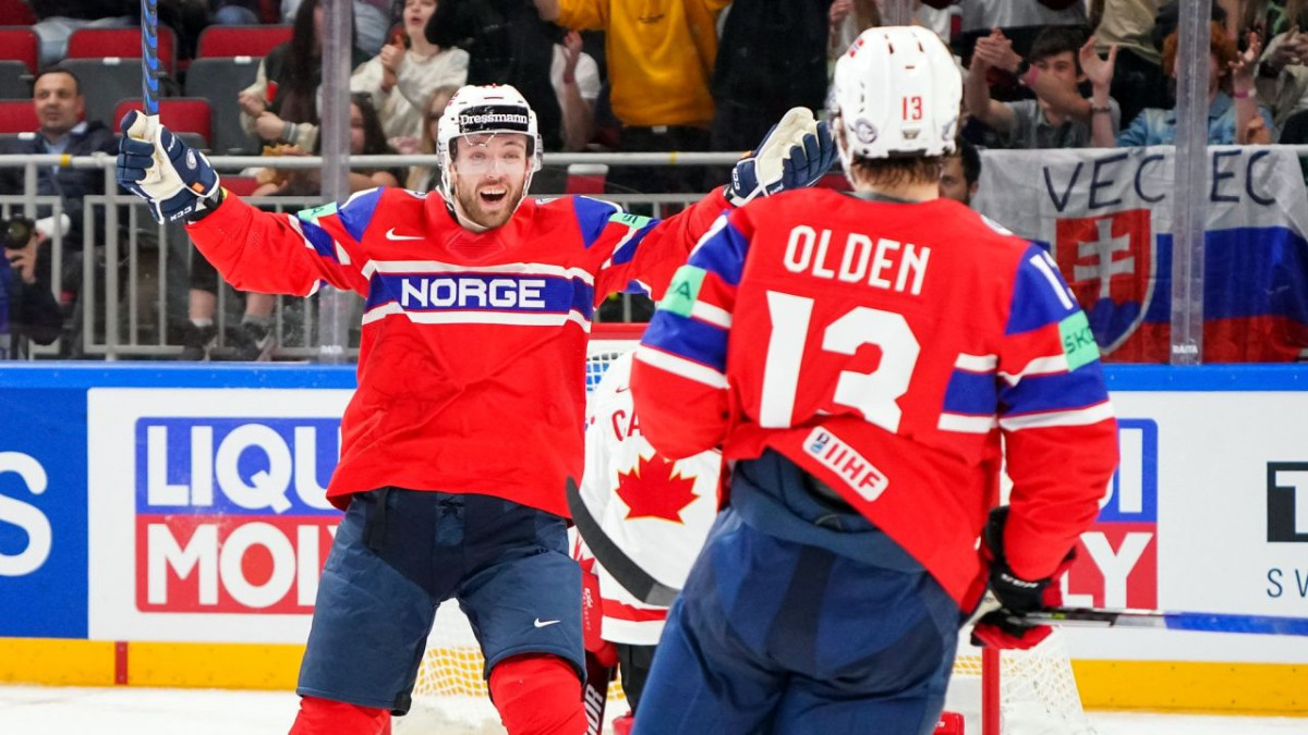 Norske hockeyspillere slo Canada for første gang siden 2000 – Hockey – Sportacentrs.com