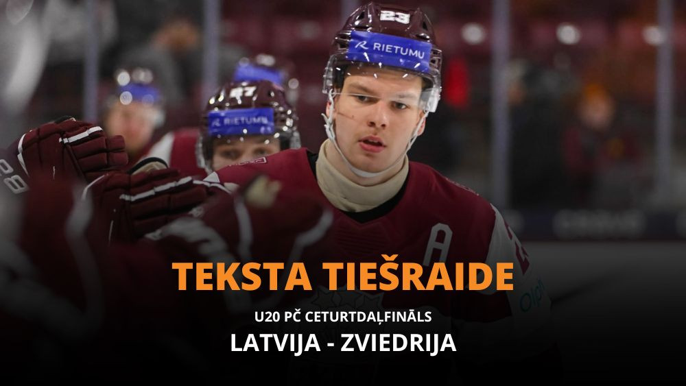 Teksta tiešraide: Latvija - Zviedrija 3:6 (spēle noslēgusies) – Hokejs ...
