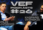 Klausītava | VEF Rīga podkāsts: Muižnieks un Dvinskis par VEF Čempionu līgā