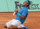Nadals sesto reizi iekļūst "French Open" finālā