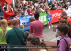 Video: Liepājas pusmaratons pulcē gan lielus, gan mazus