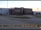 Video: Ar mini handbola turnīru atklāj jauno Salaspils sporta halli