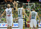 Video: Latvijas izlase "Eurobasket 2015" mājas mačā piekāpjas Lietuvai