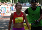 Marhele Frankfurtes maratonā ar personisko rekordu izpilda olimpisko normatīvu