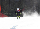 Zvejniekam milzu slalomā 35. vieta, otro zeltu iegūst Hiršers
