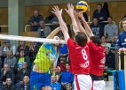 Vīriešu volejbola klubi zaudē pirmajās Baltijas līgas ceturtdaļfināla spēlēs