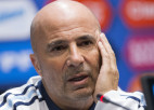Argentīna pārtrauc sadarbību ar izlases galveno treneri Sampaoli