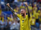 Trim zviedru futbolistiem pirms spēles pret Vāciju problēmas ar vēderu