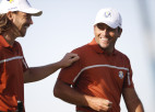 Eiropas golferi palielina pārsvaru Raidera kausā