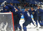 Somijas hokejisti pelnīti sakauj krievus, pirmoreiz triumfējot olimpiskajās spēlēs