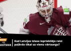 Latvija un vārtsargi: vai Merzļikinam vajadzētu sargāt vārtus visās spēlēs?