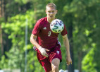 Latvijas U19 futbolisti mazākumā pieveic lietuviešus, sasniedzot EČ Elites kārtu