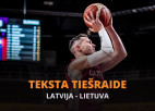 Teksta tiešraide: Latvija - Lietuva 70:52 (spēle noslēgusies)
