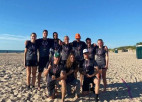 Salaspils komandas nosargā Latvijas pludmales čempionu titulus frisbijā