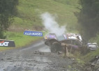 Video: WRC pilots Grīnsmits nesavalda auto un pamatīgi avarē
