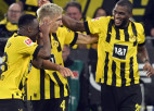 Dortmunde mača izskaņā atspēlējas un atņem punktus Minhenes ''Bayern''
