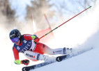 Guta-Behrami Pasaules kausa milzu slaloma sacensībās izcīna pirmo uzvaru sešos gados
