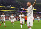 Marokāņi bezkompromisa futbolā sakauj novecojošo Beļģijas valstsvienību