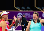 Ostapenko/Kičenoka pārliecinoši iekļūst Romas "WTA 1000" ceturtdaļfinālā