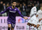 ''Fiorentina'' mājās pārtrauc ''Milan'' sauso sēriju un svin uzvaru pār čempioni