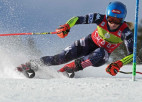 Šifrina Andorā svin karjeras 21. uzvaru Pasaules kausā milzu slalomā