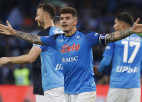 Kroļļa ''Spezia'' izcīna vērtīgu punktu, ''Napoli'' pārspēj ČL finālisti