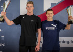 Mihailovs un Učkuronis kļūst par Latvijas kausa peldēšanā otrās sezonas uzvarētājiem