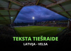 Teksta tiešraide: Latvija - Velsa 0:2 (Spēle galā!)