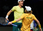 Austrālijas tenisisti nodrošina vietu Deivisa kausa pusfinālā