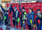 Ģērmane izcīna uzvaru EK slalomā Austrijā ar gandrīz sekundes pārsvaru