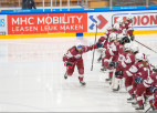Latvijas U18 meiteņu hokeja izlase pasaules čempionāta otrajā divīzijā zaudē Nīderlandei