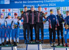 Latviešiem Eiropas čempionāta zelts un bronza ziemas orientēšanās stafetē