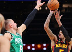 ''Celtics'' treneris skaidro Porziņģa spēlēšanu aizsardzībā pret Mareju: ''To darījām speciāli''