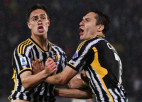 "Juventus" galotnē Boloņā cīņā par trešo vietu atspēlē trīs vārtu deficītu