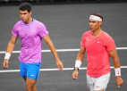 Nadals ar Alkarasu piedalīsies dubultspēlēs Parīzes olimpiskajās spēlēs