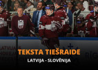 Teksta tiešraide: Latvija - Slovēnija 4:2 (Spēle galā!)