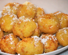 Kraukšķīgās biezpiena bumbas