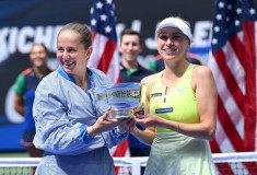 "US Open" čempiones Ostapenko/Kičenoka kļūst par sezonas ranga līderēm