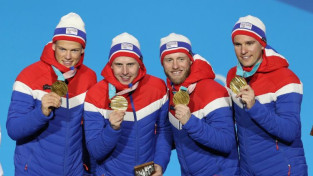 Medaļu kopvērtējums: Norvēģija pārņem vadību un atkārto savu medaļu rekordu