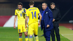 Kazahstānas futbola izlase sola pret Latviju spēlēt kā pirmais numurs