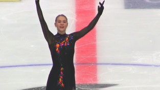 Kučvaļskai personīgais rekords un piektā vieta Minskas arēnas "Ice Star"