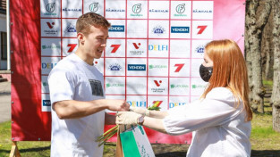 Latvijas volejbola čempionāta vērtīgākie spēlētāji – Šmits un Šimkuse